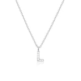 Collana Iniziali Con Strass