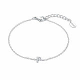 Bracciale  Iniziali Con Strass