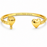 Bracciale mongolfiera “Segui i tuoi sogni”