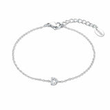Bracciale  Iniziali Con Strass
