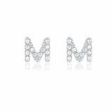 Orecchini Iniziali Con Strass
