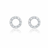Orecchini Iniziali Con Strass