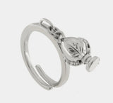 Anello in Acciaio pomo portafortuna pugliese