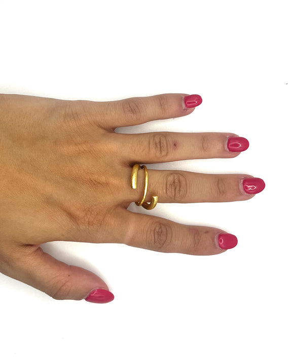 Anello Vortice indossato