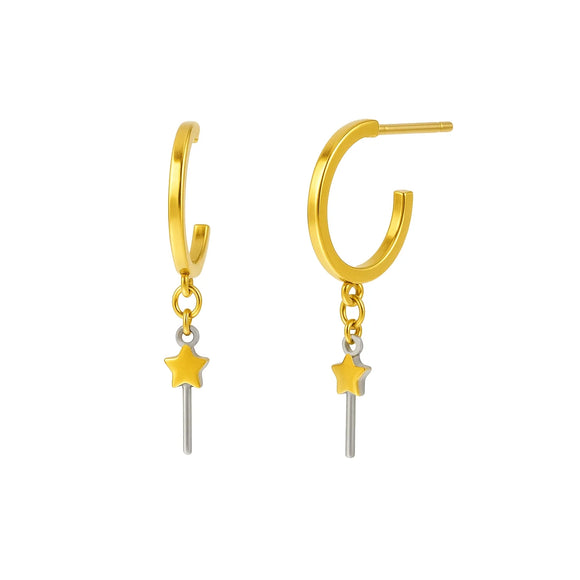 Orecchini anelle di magia