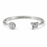 Bracciale margherita e farfalla “Sorridi sempre”