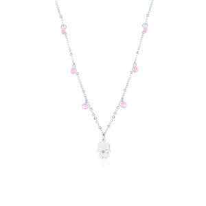 Collana Bimba con 6 cristalli