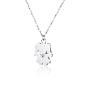 Collana con Bimba pendente