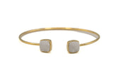 Bracciale rigido Pietra di Luna