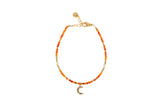 Bracciale pietrine e luna