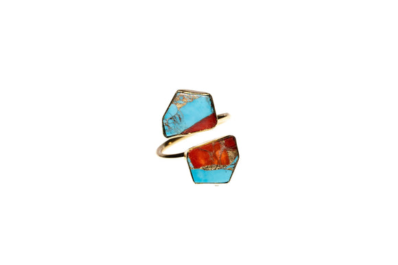 Anello turchese mojave