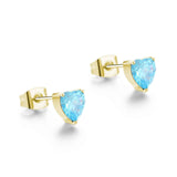 Orecchini Cuori Cristallo