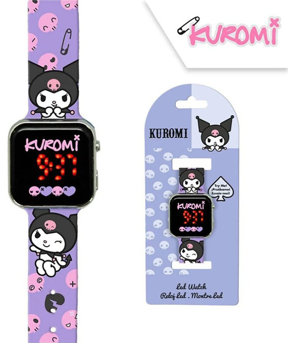 Orologio a Led Kuromi