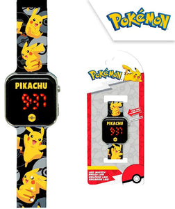 Orologio Pokémon a Led nero