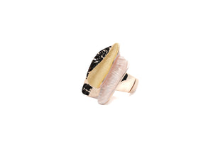 Anello Barrette Sovrapposte