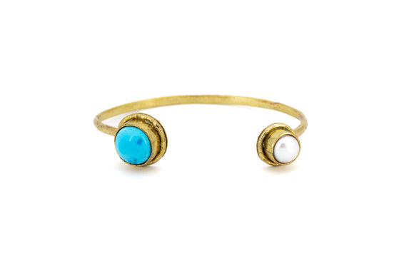 Bracciale pietre naturali tondi