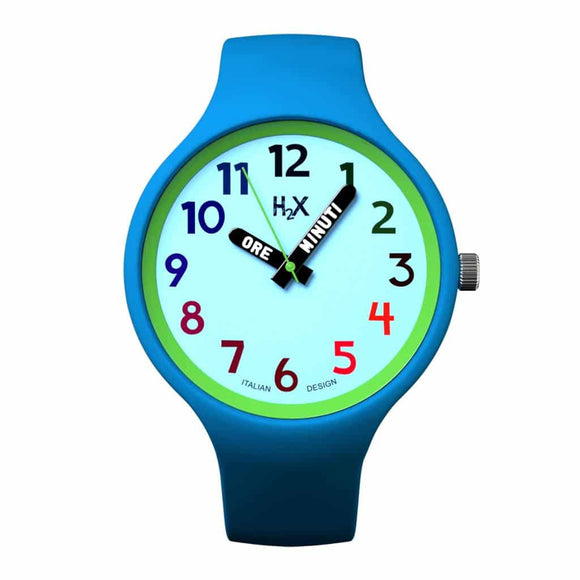 Orologio H2X New One Kid azzurro