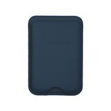 Portacarte magnetico blu