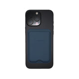 Portacarte magnetico blu