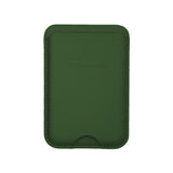 Portacarte magnetico verde