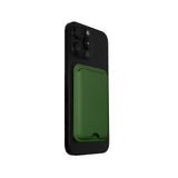 Portacarte magnetico verde