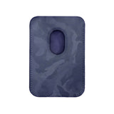 Portacarte magnetico militare blu