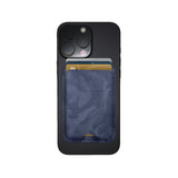 Portacarte magnetico militare blu