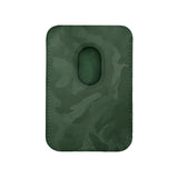 Portacarte magnetico militare verde