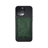 Portacarte magnetico militare verde