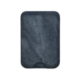 Portacarte magnetico jeans blu