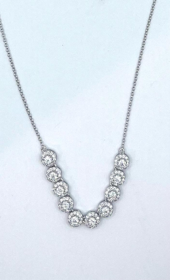 Collana con zirconi