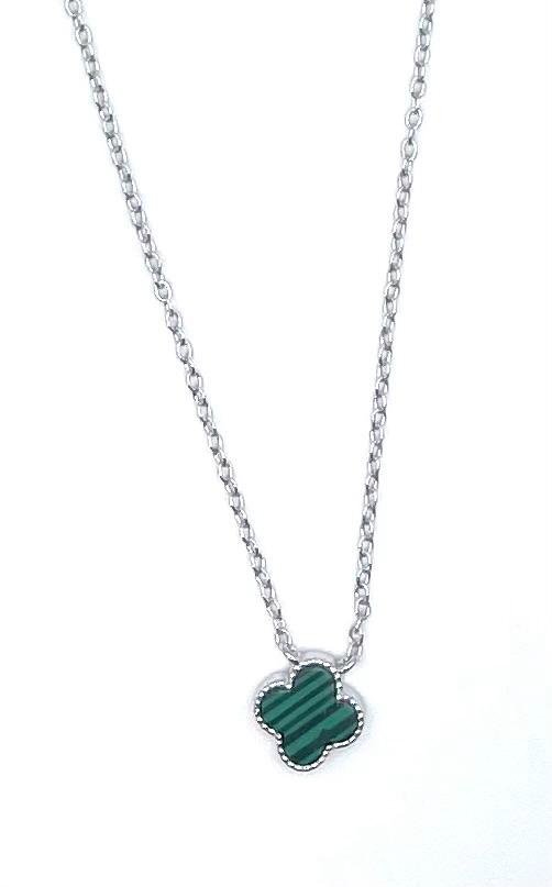 Collana con fiore