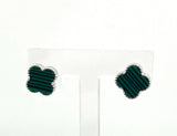 Orecchini con fiore