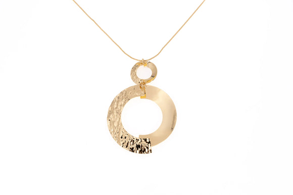 Collana lunga semicerchi