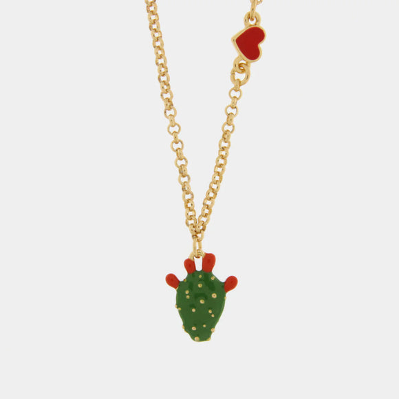 Collana in Metallo con fico d'india