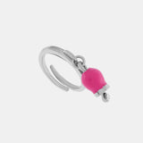 Anello campanella fucsia