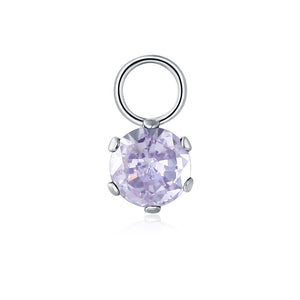 Charm Cristallo Lavanda