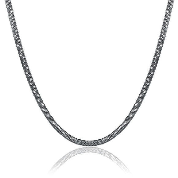 Collana Catena Sickle Nero