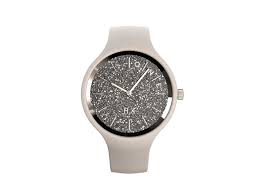 Orologio Glitter Bianco