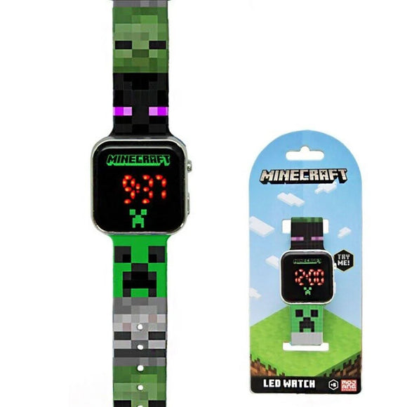 Orologio a led Minecraft