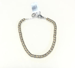 Bracciale Sfere e Anellini oro