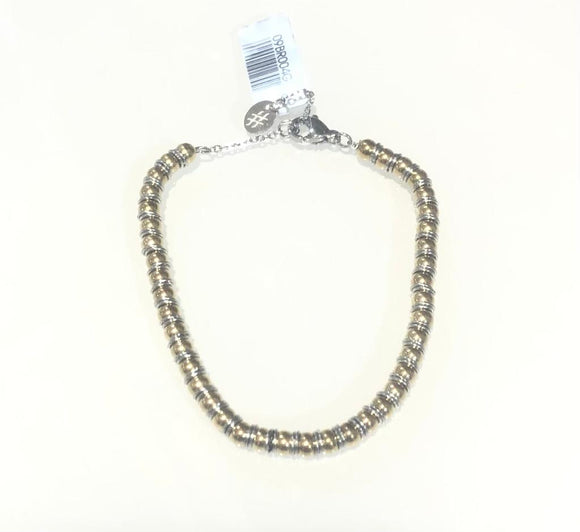 Bracciale Sfere e Anellini oro