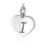 Charm Cuore con Iniziale
