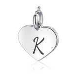 Charm Cuore con Iniziale