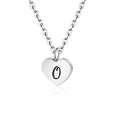 Collana Cuore con Iniziali 02NK001O