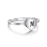 Anello Cuore con Iniziali