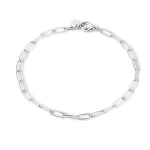 Bracciale Catenina Maglie Ovali