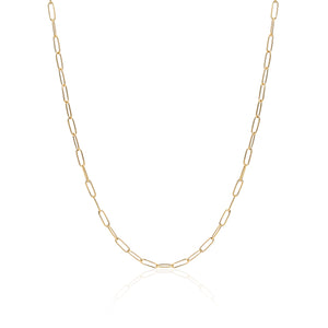 Collana Catenina Maglie Ovali Oro