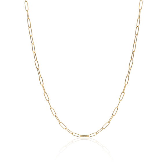 Collana Catenina Maglie Ovali Oro
