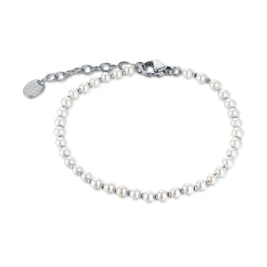 Bracciale Perle di Luna 3mm